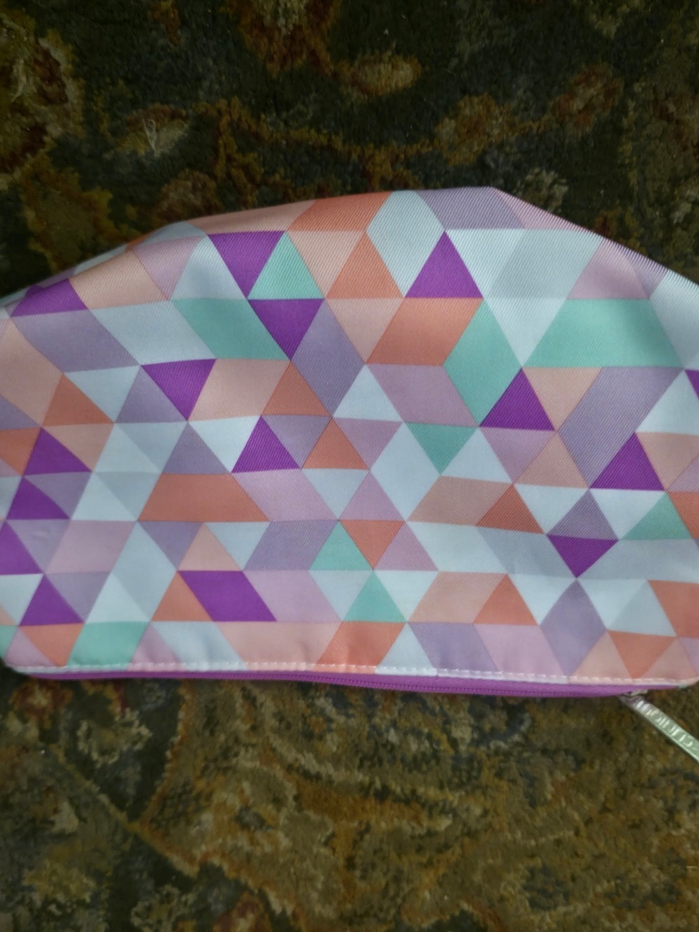 4/$25 Deal! Clinique Cosmetic Bag In Bright Design